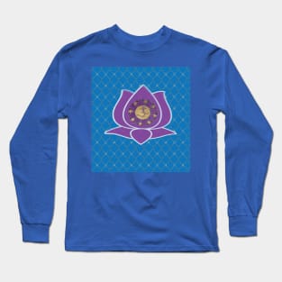 LotusOm Chakra Long Sleeve T-Shirt